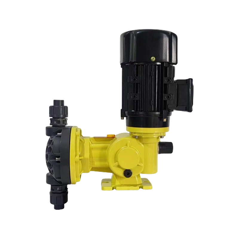 Bomba dosificadora de diafragma químico de flujo ajustable serie GS