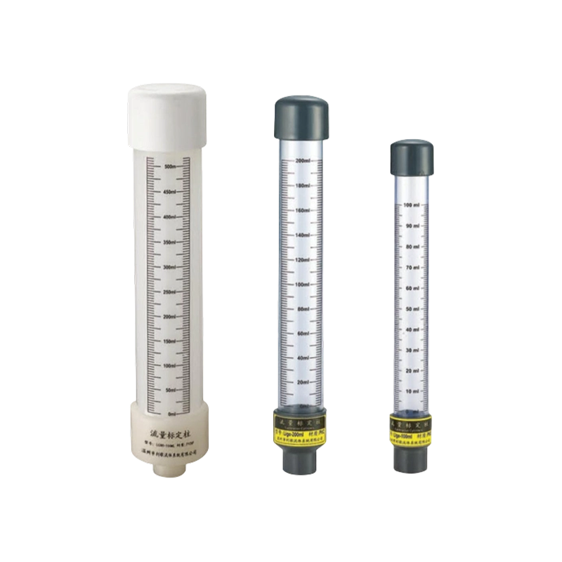 Columna de calibración de flujo
